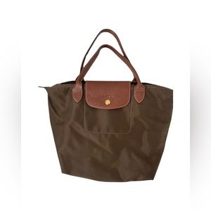 Longchamp Le Pliage Original Small Top Handle Nylon Tote